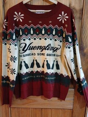 Mens Yuengling Christmas Sweater - Large